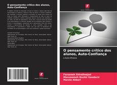 Buchcover von O pensamento crítico dos alunos, Auto-Confiança