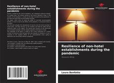 Copertina di Resilience of non-hotel establishments during the pandemic