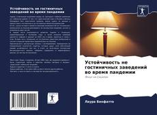 Buchcover von Устойчивость не гостиничных заведений во время пандемии