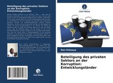 Beteiligung des privaten Sektors an der Korruption: Entwicklungsländer的封面