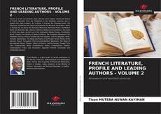 Buchcover von FRENCH LITERATURE, PROFILE AND LEADING AUTHORS - VOLUME 2