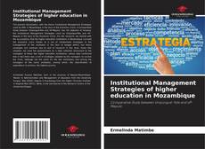 Buchcover von Institutional Management Strategies of higher education in Mozambique