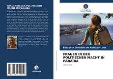 Capa do livro de FRAUEN IN DER POLITISCHEN MACHT IN PARAÍBA 