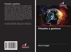 Capa do livro de Filosofia e gestione 