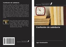 Couverture de Confesión de sabiduría