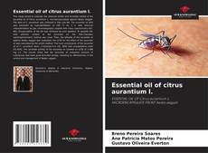 Essential oil of citrus aurantium l.的封面