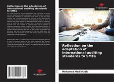 Buchcover von Reflection on the adaptation of international auditing standards to SMEs