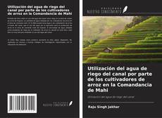 Buchcover von Utilización del agua de riego del canal por parte de los cultivadores de arroz en la Comandancia de Mahi