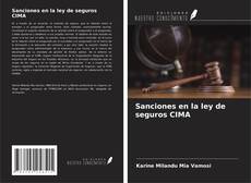Capa do livro de Sanciones en la ley de seguros CIMA 