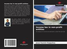 Portada del libro de Income tax in non-profit entities