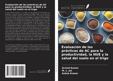 Portada del libro de Evaluación de las prácticas de AC para la productividad, la NUE y la salud del suelo en el trigo