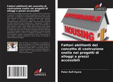 Bookcover of Fattori abilitanti del concetto di costruzione snella nei progetti di alloggi a prezzi accessibili