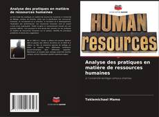 Buchcover von Analyse des pratiques en matière de ressources humaines