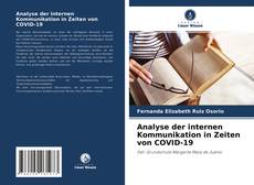 Обложка Analyse der internen Kommunikation in Zeiten von COVID-19
