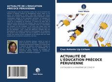 Buchcover von ACTUALITÉ DE L'ÉDUCATION PRÉCOCE PÉRUVIENNE
