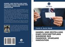 Copertina di HANDEL UND ERSTELLUNG EINES GESCHÄFTSPLANS WÄHREND DER PANDEMIE: SPARSAME INNOVATION