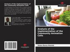 Capa do livro de Analysis of the implementation of the Community Animation Cells 