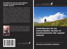 Buchcover von Contribución de las comunidades locales al mantenimiento del capital natural