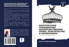 КОНГОЛЕЗСКОЕ ГРАЖДАНСКОЕ ОБЯЗАТЕЛЬСТВЕННОЕ ПРАВО, ПРАКТИЧЕСКОЕ И ОБНОВЛЕННОЕ的封面