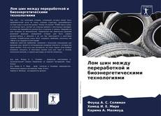 Bookcover of Лом шин между переработкой и биоэнергетическими технологиями