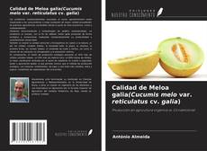 Buchcover von Calidad de Meloa galia(Cucumis melo var. reticulatus cv. galia)