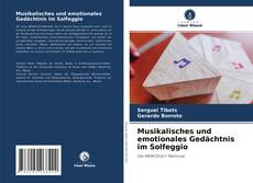 Buchcover von Musikalisches und emotionales Gedächtnis im Solfeggio