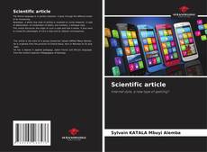 Borítókép a  Scientific article - hoz