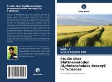 Buchcover von Studie über Blattnematoden (Aphelenchoides besseyi) in Tuberose