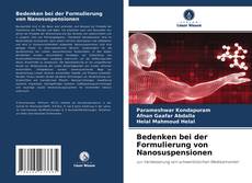 Copertina di Bedenken bei der Formulierung von Nanosuspensionen