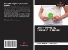 Обложка Lack of surrogacy legislation in Ecuador