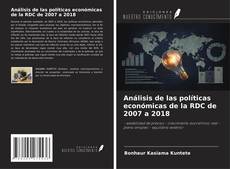 Capa do livro de Análisis de las políticas económicas de la RDC de 2007 a 2018 