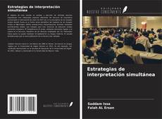 Capa do livro de Estrategias de interpretación simultánea 