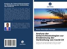 Buchcover von Analyse der Unterrichtsstrategien zur Eindämmung der Verbreitung von Covid-19