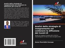 Bookcover of Analisi delle strategie di insegnamento nel contenere la diffusione del Covid-19