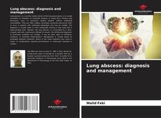 Buchcover von Lung abscess: diagnosis and management