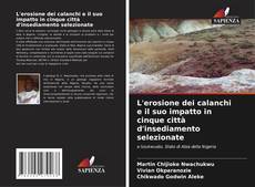 Обложка L'erosione dei calanchi e il suo impatto in cinque città d'insediamento selezionate