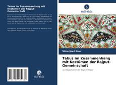 Portada del libro de Tabus im Zusammenhang mit Kostümen der Rajput-Gemeinschaft