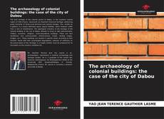 The archaeology of colonial buildings: the case of the city of Dabou的封面