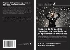 Buchcover von Impacto de la política organizativa percibida en el agotamiento emocional