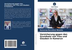 Buchcover von Versicherung gegen den Grundsatz von Treu und Glauben in Kamerun