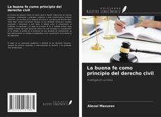 La buena fe como principio del derecho civil的封面