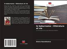 Buchcover von le baburnama : littérature et vie