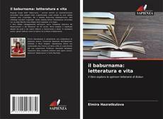 Portada del libro de il baburnama: letteratura e vita
