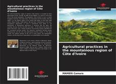 Buchcover von Agricultural practices in the mountainous region of Côte d'Ivoire