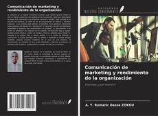 Buchcover von Comunicación de marketing y rendimiento de la organización