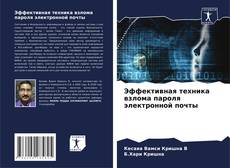 Portada del libro de Эффективная техника взлома пароля электронной почты