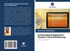 Capa do livro de Leistungsmanagement-System: Eine Einführung 