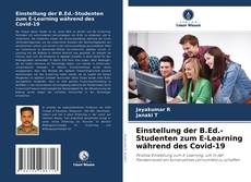 Bookcover of Einstellung der B.Ed.-Studenten zum E-Learning während des Covid-19