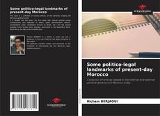 Buchcover von Some politico-legal landmarks of present-day Morocco