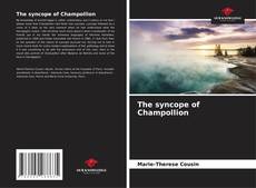 Buchcover von The syncope of Champollion